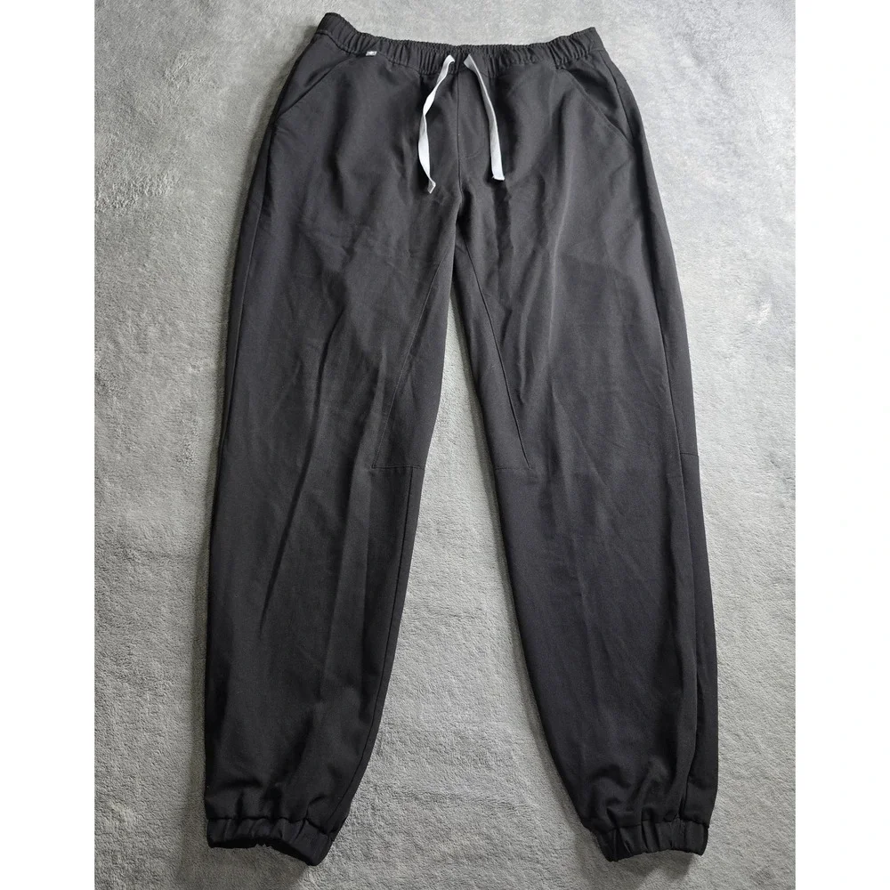 Figs Scrub Pants Mens Large Black Tansen Casual 30.5